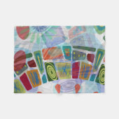 Midway Panels III Fleece Deken (Voorkant (Horizontaal))