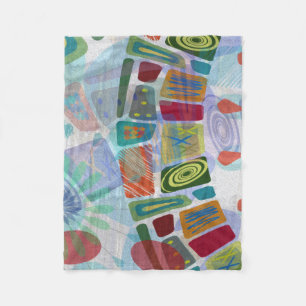 Midway Panels III Fleece Deken