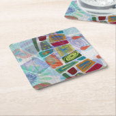 Midway Panels III Kartonnen Onderzetters (Schuin)