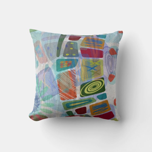 Midway Panels III Kussen (Voorkant)