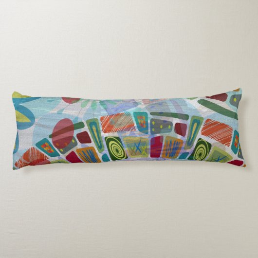 Midway Panels III Lichaamskussen (Achterkant)