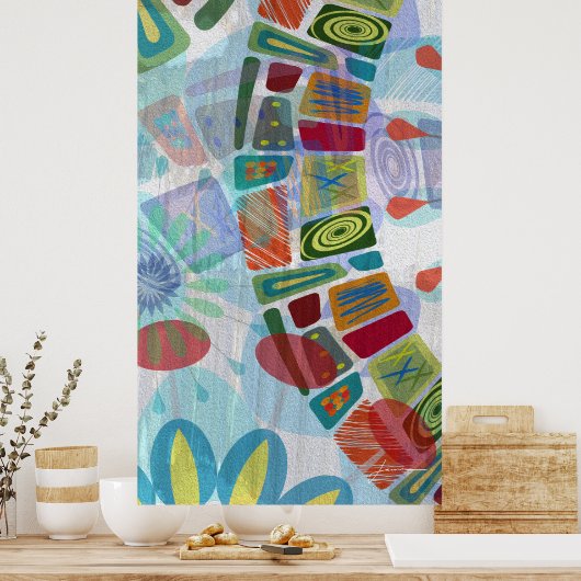 Midway Panels III Poster (Keuken)