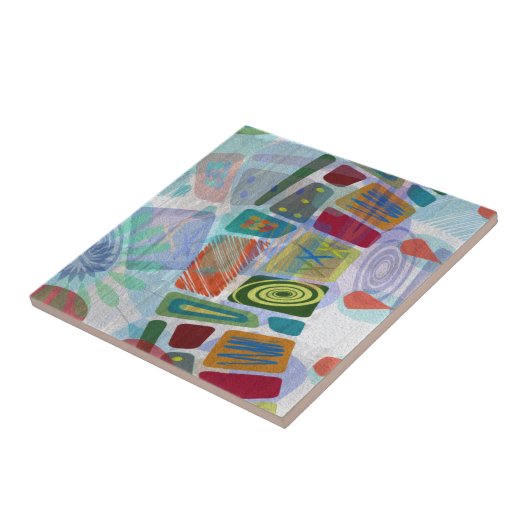 Midway Panels III Tegeltje (Zijkant)