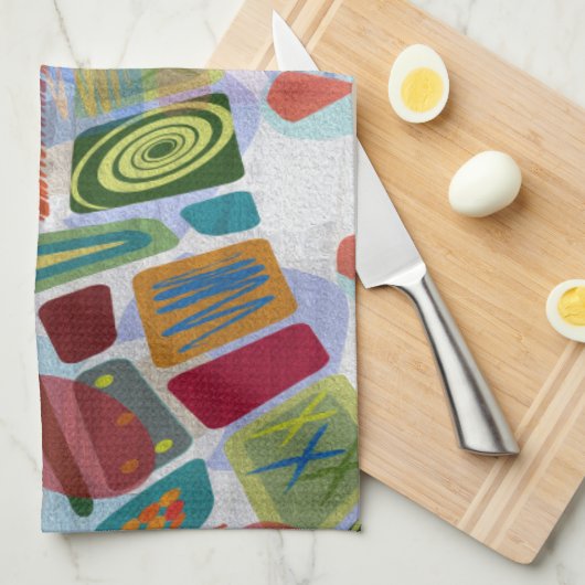 Midway Panels III Theedoek (Quarter Fold)