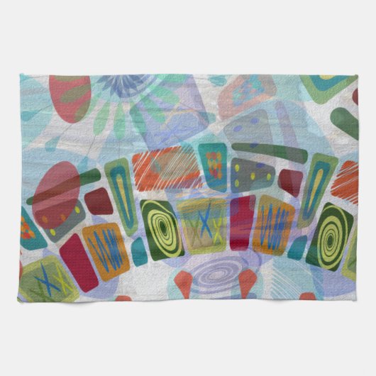 Midway Panels III Theedoek (Horizontaal)