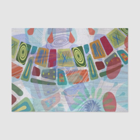 Midway Panels III Tissuepapier (Voorkant)