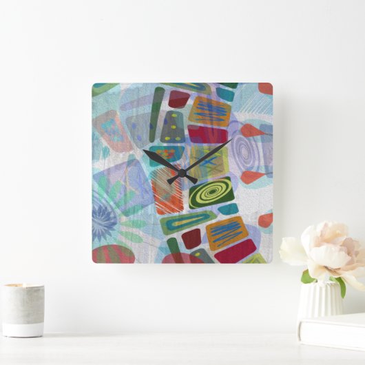 Midway Panels III Vierkante Klok (Huis)