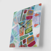 Midway Panels III Vierkante Klok (Hoek)