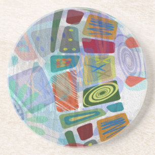 Midway Panels III Zandsteen Onderzetter