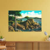 Midway Point op zeventien-tapedrive Canvas Afdruk (Insitu (Woonkamer))