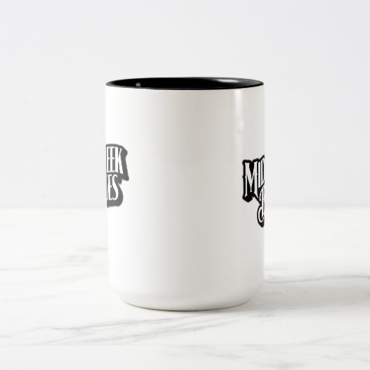 Midweek Blues logo 15 oz Two-Tone Mok (Center)