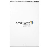 Midwest Airlines-kalender Kalender (Achterkant)