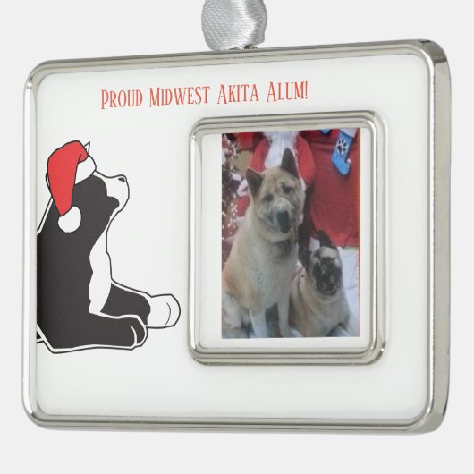 Midwest Akita Alumni Ornament (Links)