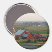 Midwest Boerderij Landscape Magnet (Voorkant / Achterkant)