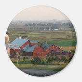 Midwest Boerderij Landscape Magnet (Voorkant)