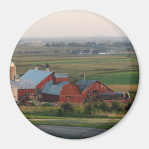 Midwest Boerderij Landscape Magnet