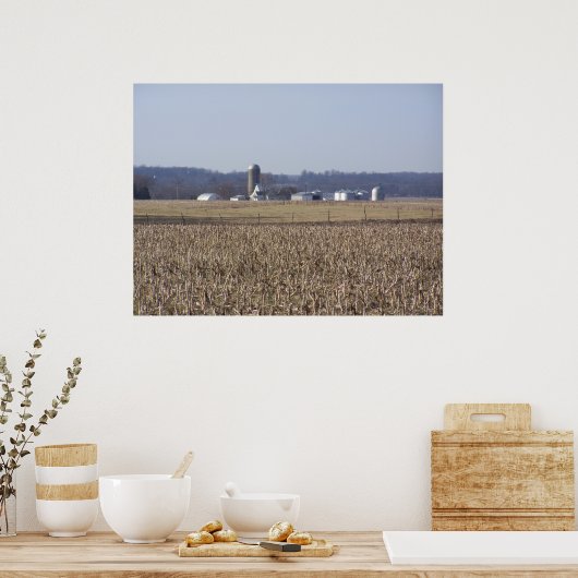 Midwest-Boerderij Poster (Keuken)