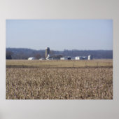 Midwest-Boerderij Poster (Voorkant)