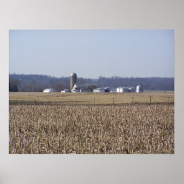 Midwest-Boerderij Poster