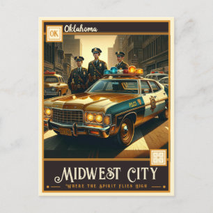 Midwest City, Oklahoma    Briefkaart