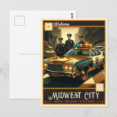 Midwest City, Oklahoma |  Briefkaart (Voorkant / Achterkant)