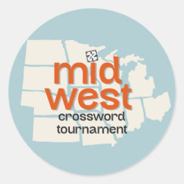 Midwest Crossword Toernooi Stickers