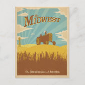 Midwest | De Amerikaanse bakmand Briefkaart (Voorkant)