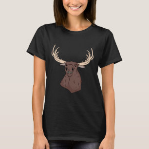 Midwest Magic Cleaning Stupid Moose Face Funny Hun T-shirt