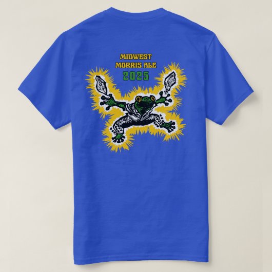 Midwest Morris Ale 2025 T-shirt (Design achterkant)