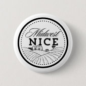 Midwest Nice-toets Ronde Button 5,7 Cm (Voorkant)