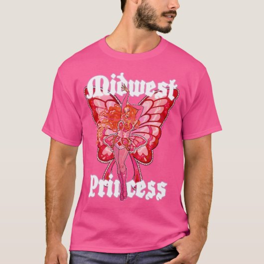 Midwest Princess (geen achtergrond) T-shirt (Voorkant)