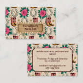 Midwest Princess nagels / haar / beauty / mode Visitekaartje (Voorkant / Achterkant)