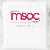 Midwest Science of Origins Conference Sticker (Tas)