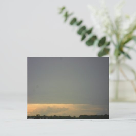 Midwest sunrise briefkaart (Staand voorkant)