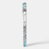 Midwest Verenigde Staten Road Map Case-Mate iPhone Case (Achterkant / Links)