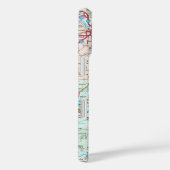 Midwest Verenigde Staten Road Map Case-Mate iPhone Case (Achterkant / Rechts)