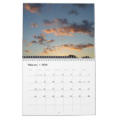 Midwest-zonsondergangen Kalender (Feb 2026)