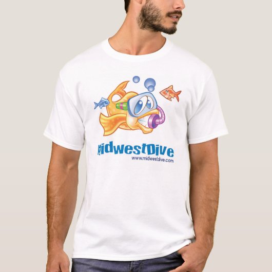 MidwestDive-Shirt T-shirt (Voorkant)