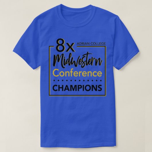 MidWestern Conference Champions T-shirt (Design voorkant)