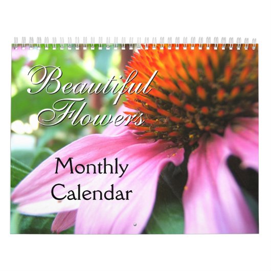 Midwestern Garden Flowers Originele Fotografie Kalender (Hoes)