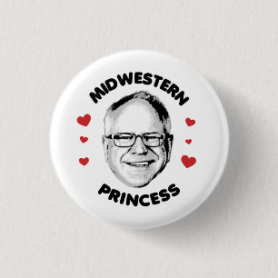Midwestern Princess Ronde Button 3,2 Cm