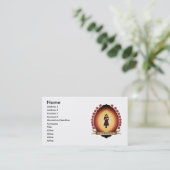 Midwifery Mandorla Visitekaartje (Staand voorkant)
