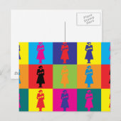 Midwifery Pop Art Briefkaart (Voorkant / Achterkant)