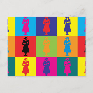 Midwifery Pop Art Briefkaart