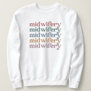 Midwifery Retro Midechtcadeautjes Trui