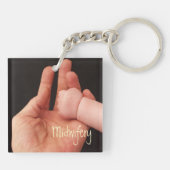 Midwifery Sleutelhanger (Achterkant)