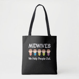 Midwives Appreciation Cute Doula Baby Tote Bag