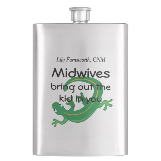 Midwives en Green Lizard Twist Flacon (Voorkant)