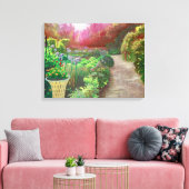 Midzomer 2013 canvas afdruk (Insitu (Woonkamer))