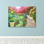 Midzomer 2013 canvas afdruk (Insitu (Houten vloer))